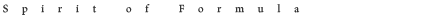 Spirit of Formula